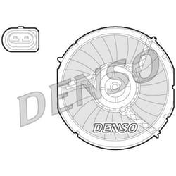 Ventola, raffreddamento motore DENSO DER02003