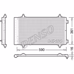 Altezza [mm]: 361. Articolo complementare/info integrativa 2: con essiccatore. Dimensioni rete: 590x361x16. Indice: DCN21018. ...