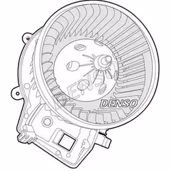 Ventola Abitacolo; DENSO; per veicolo con guida a Sx senza resistenza; per MERCEDES-BENZ; A2038202514
