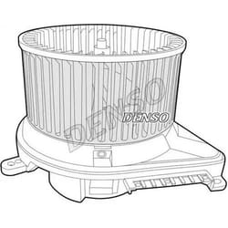 DENSO DEA17031 Ventola Abitacolo per veicolo con guida a Sx senza resistenza MERCEDES-BENZ: Sprinter 3-T Camion pianale/Telaio