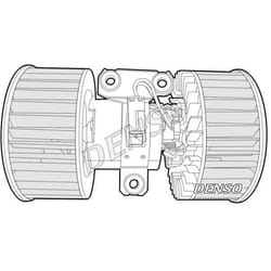 DENSO DEA05002 Ventola Abitacolo per veicolo con guida a Sx senza resistenza BMW: 5 Sedan