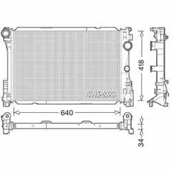 Indice: DRM17049. Larghezza della rete [mm]: 461. Lunghezza della rete [mm]: 640. Numero del Produttore: DRM17049. Peso [g]:  ...