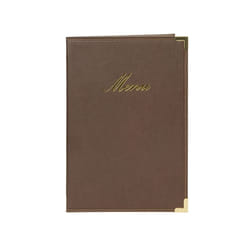Securit MC-CRA5-BR A5 Metallo, Plastica Poliuretanica PU Marrone 1 pz