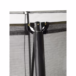 EXIT Silhouette ground trampoline ø305cm with safety net - black Esterno Rotondo Molla elicoidale Trampolino interrato - Vista aggiuntiva 7