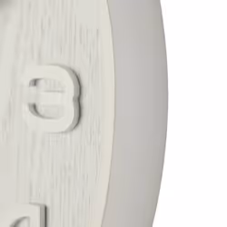 NeXtime 3096WI orologio da parete e da tavolo Orologio al quarzo Cerchio Bianco - Vista aggiuntiva 7