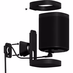 Sonos One Parete Nero - Vista aggiuntiva 4