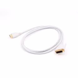 APR-products APRCN10200, 2 m, HDMI, Oro, Bianco, Maschio/Maschio