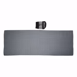 Tunturi 14TUSYO037 tappetino da yoga Tessuto, Silicone Grigio - Vista aggiuntiva 3