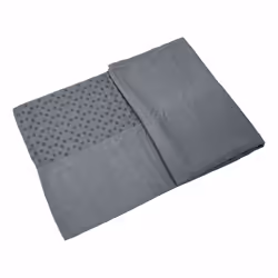 Tunturi 14TUSYO037 tappetino da yoga Tessuto, Silicone Grigio - Vista aggiuntiva 5