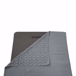 Tunturi 14TUSYO037 tappetino da yoga Tessuto, Silicone Grigio - Vista aggiuntiva 7