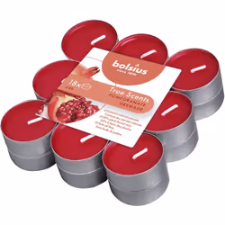 Descrizione Bolsius tealights sono candele profumate di alta qualità, accese possono durare anche sino a 4 ore, rilasciano un ...
