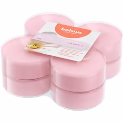 Descrizione Bolsius tealights maxi in cup trasparente sono candele profumate di alta qualità, accese possono durare anche sin ...
