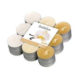 Bolsius - Candela Tealight Vaniglia 18 Pezzi