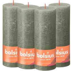 Descrizione Bolsius produce candele di qualità dal 1870 e utilizza solo le migliori materie prime. Ogni candela Bolsius è rea ...