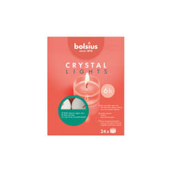 Bolsius - Tealight Bag 24pz 6H White
