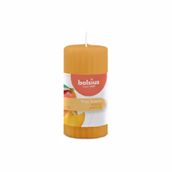 BOLSIUS Moccolo zigrinato MangoMoccolo zigrinato Mango: un profumo dolce e fruttato di chicchi appena schiacciati. Il Melogra ...