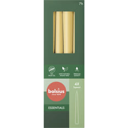 Candela 245/24 4pz Oat Beige Bolsius