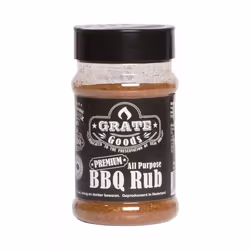 Grate Goods Premium All Purpose Rub, spezie in polvere, 180 g, Peperoncino, Cannella, Chiodi di garofano, Cumino, Finocchio, ...