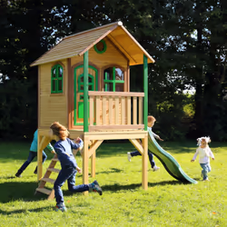 AXI Classic Laura Playhouse Brown/green - Green Slide - Vista aggiuntiva 7
