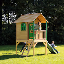 AXI Classic Laura Playhouse Brown/green - Green Slide - Vista aggiuntiva 8