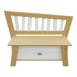AXI Crooked Corky Storage Bench Brown/white Panca porta giocattoli Libera installazione Marrone, Bianco