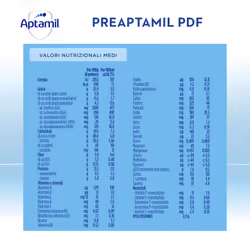 Aptamil Preaptamil PDF - Alimento a fini medici speciali in Polvere 400g - Vista aggiuntiva 5