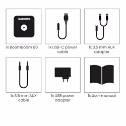 Marmitek BoomBoom 80 - Ricevitore Bluetooth - NFC - Vista aggiuntiva 8