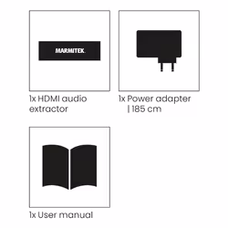 Marmitek Connect AE34 - Estrattore audio HDMI - Vista aggiuntiva 4