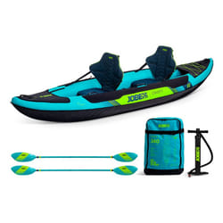 Jobe Croft 2 persona(e) Nero, Blu, Verde Fibra di vetro, Nylon, Poliestere, Cloruro di polivinile (PVC) Kayak gonfiabile