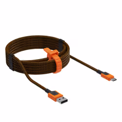 Xtorm CXX2003 cavo USB 1,5 m USB A USB C 60 W Nero, Arancione - Vista aggiuntiva 7