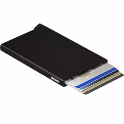 Secrid Cardprotector Custodia per scheda Nero Alluminio