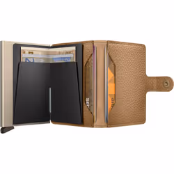 Secrid Miniwallet Portafoglio Cappuccino Vera pelle - Vista aggiuntiva 4