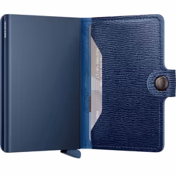 Secrid Miniwallet Portafoglio Blu marino Vera pelle - Vista aggiuntiva 2