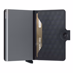 Secrid Miniwallet Portafoglio Nero Vera pelle - Vista aggiuntiva 2