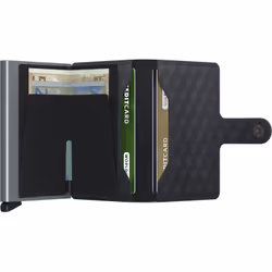 Secrid Miniwallet Portafoglio Nero Vera pelle - Vista aggiuntiva 3