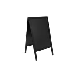 Securit - vermes lavagna nera a cavalletto 68x120cm sandwich