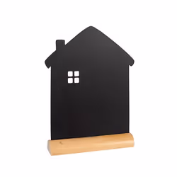 Securit FBT-HOUSE lavagna e accessori Nero Melammina, Legno di pino, Resina, Acciaio