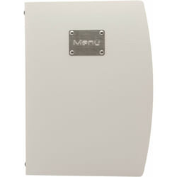 Menù A4 con doppio inserto - Bianco - Securit