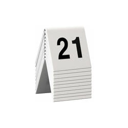 Set 10 Numeri Segnaposto 21-30
