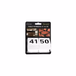 Codice: 3C-VER640054 Marca: 3C CASA. Set 10 Numeri Segnaposto 41-50