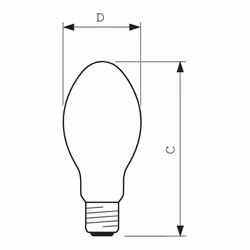 Philips 18040100 lampada al sodio 70 W E27 5900 lm 1900 K - Vista aggiuntiva 2