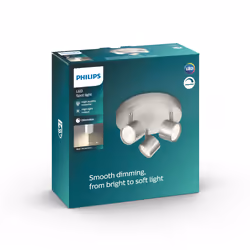 Philips Dimmable LED Faretto a soffitto/parete Star 3x - Vista aggiuntiva 2