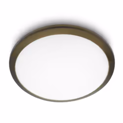 Philips myLiving Lampada da soffitto LED Denim bronzo, 1 lampadina(e), LED, Lampadina/e non sostituibile/i, 450 lm, IP20, Bro ...