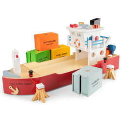 New Classic Toys Container Ship With 4 Containers