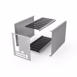 Streacom DA2 Mini Tower Argento - Vista aggiuntiva 6