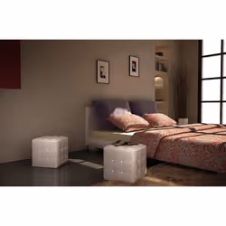VidaXL 60739 comodino Bianco - Vista aggiuntiva 2
