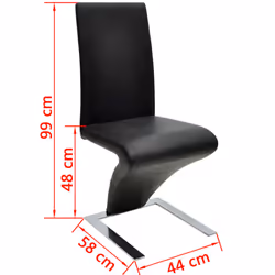 VidaXL 240042 sedia da ristorante e da sala da pranzo - Vista aggiuntiva 7