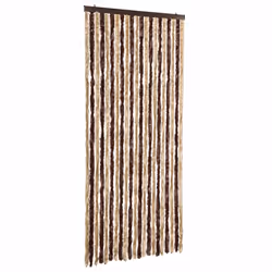 vidaXL Zanzariera Beige e Marrone Chiaro 90x220cm Ciniglia - Vista aggiuntiva 2