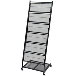 VidaXL 30100 portariviste Nero
