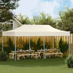 vidaXL Tenda Pieghevole Pop-Up 3x6 m Bianco Crema - Vista aggiuntiva 3